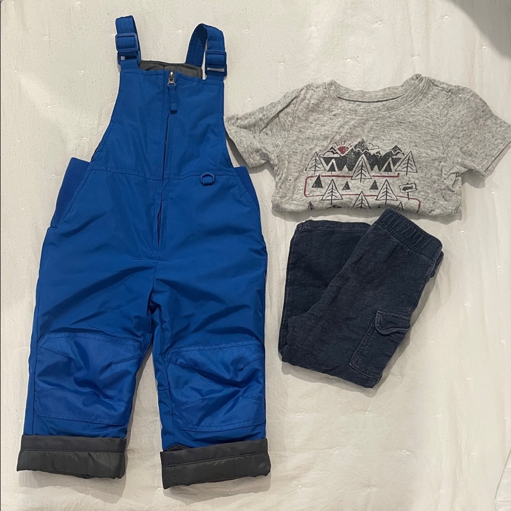 24M Snow Suit w. Bonus shirt and pants combo.
